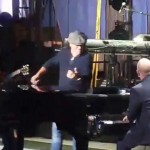 Billy Joel invited AC/DC frontman Brian Johnson on stage during his residency at Madison Square Garden: