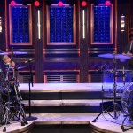 The Will Farrell and Chad Smith  drum-off happened last night on Jimmy Fallon.