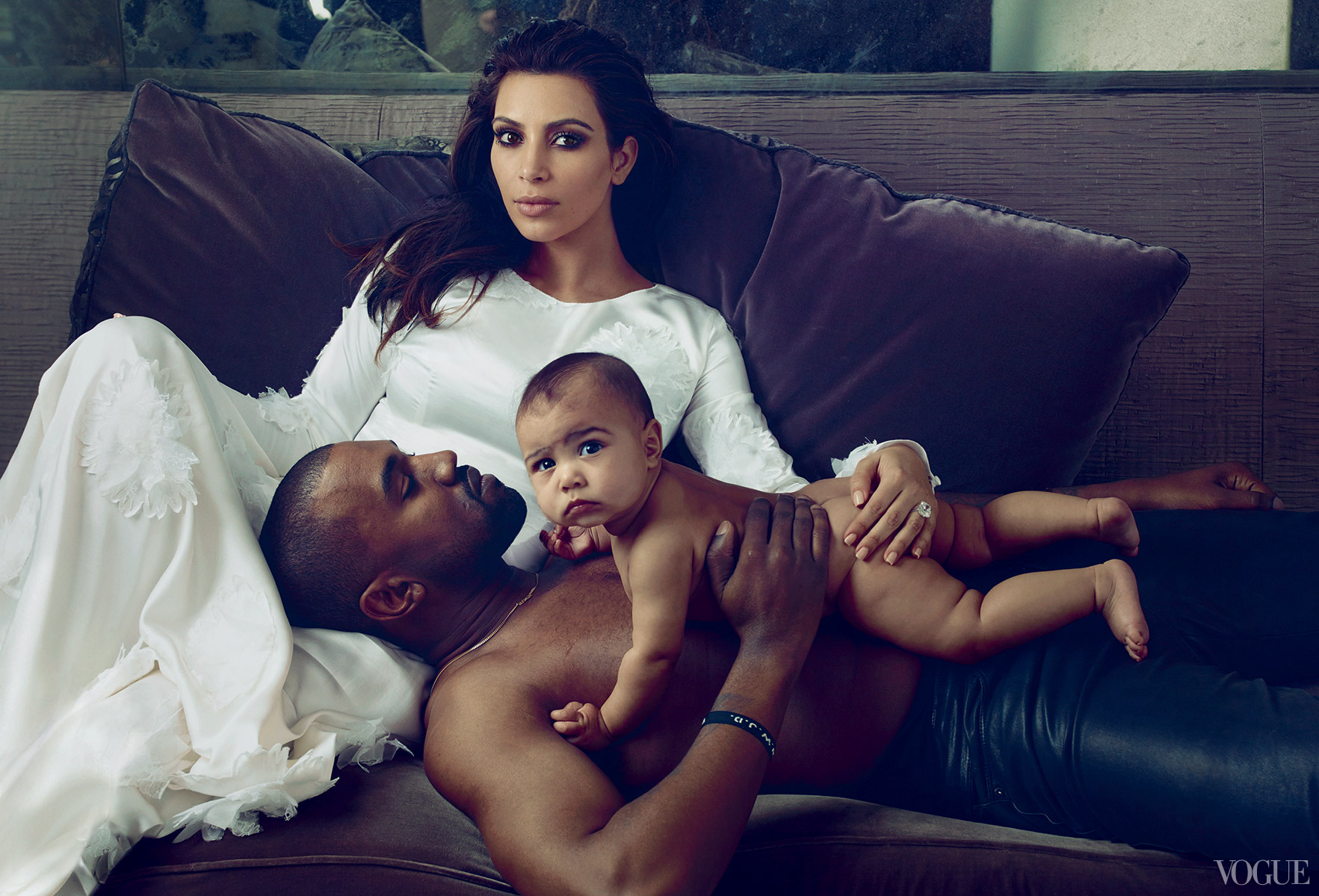 More Vogue Pics of Kanye & Kim