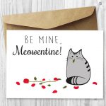 Adorable Cat-Themed Valentine's Day Cards