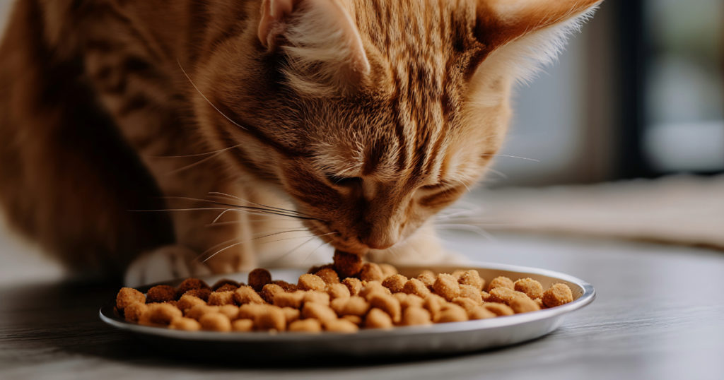 Reduce Cat Stress:  Balanced Diet