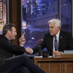 Blake Shelton and Garth Brooks helped Jay Leno bid farewell to the Tonight Show this week. Watch here: