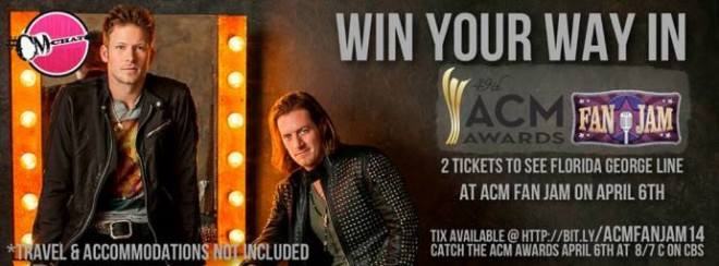 You only have a few days left to win a Pair of Tickets to the ACM Awards Fan Jam!! Click here:
