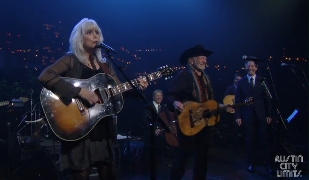 Willie Nelson and Emmylou Harris