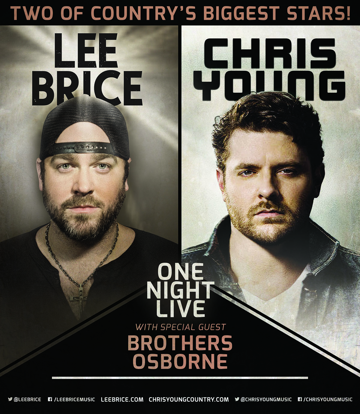 Chris Young and Lee Brice: On Tour Together!