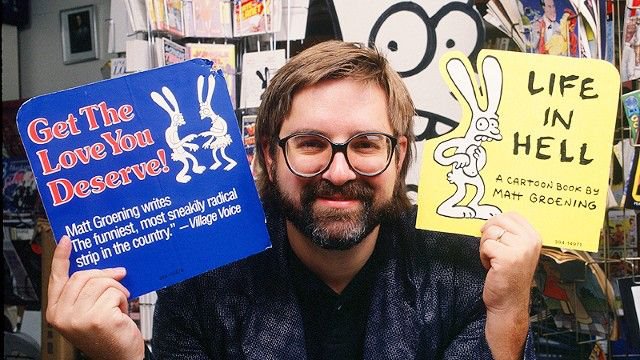 Simpsons creator, Matt Groening, has ended his ‘Life in Hell’ comic strip after 32 years.  Will you miss Binky and Sheba?

More info here: