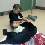 Firefighter Mike Day spent more than 15 minutes giving mouth-to-snout resuscitation to 5-month-old black lab puppy Loki before the sweet pup