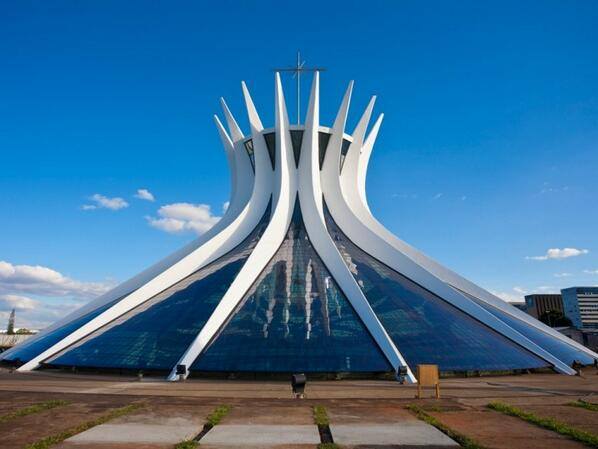 Have you seen the Metropolitan Cathedral in Brazil? It is a beautiful work of art!