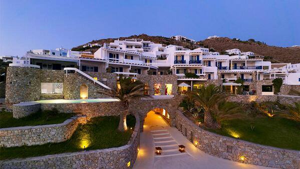 Today’s Daily Escape is from the Santa Marina Resort and Villas in Greece!