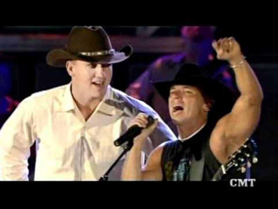 Peyton Manning and kenny chesney