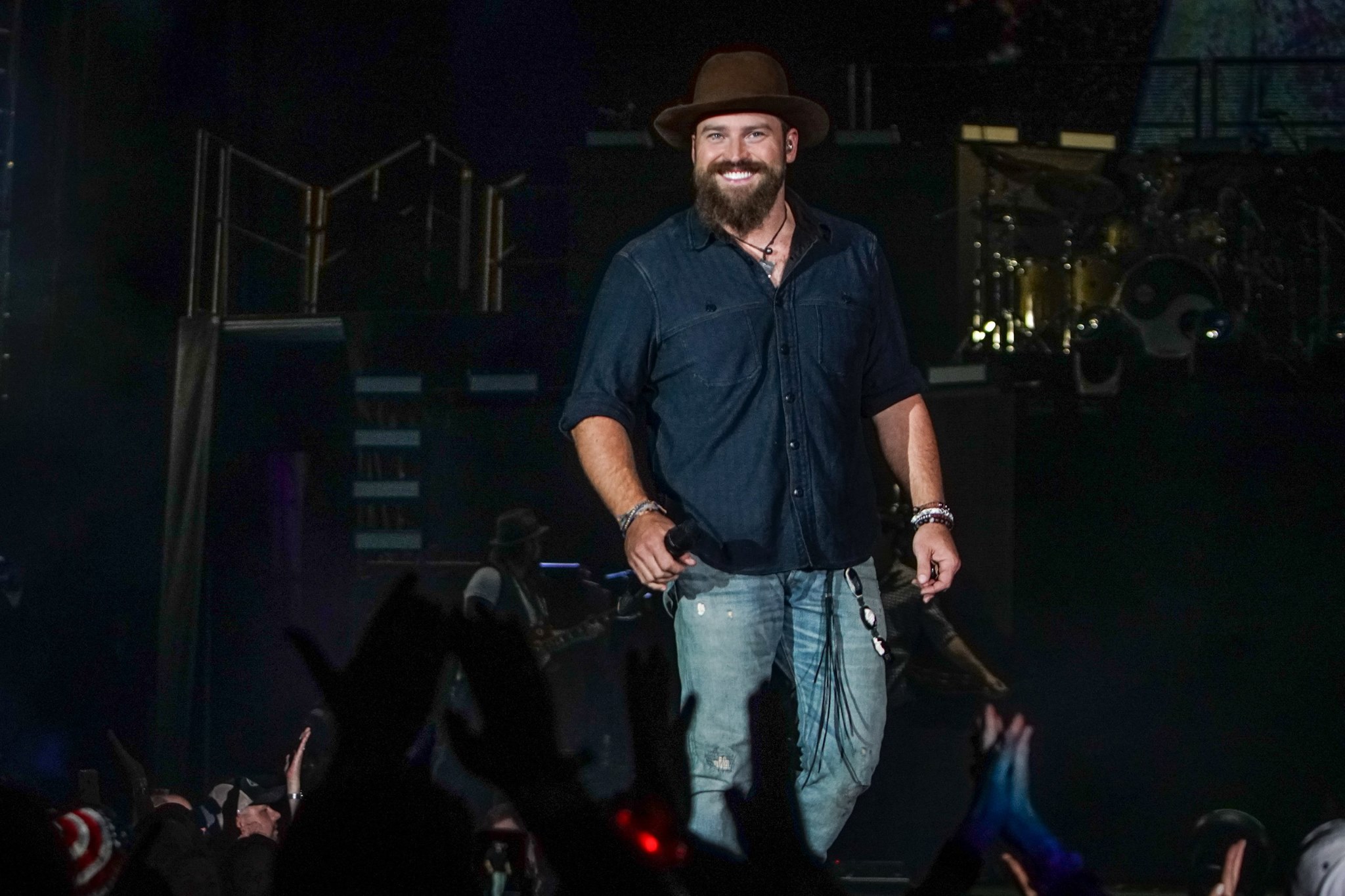 Zac Brown smiling