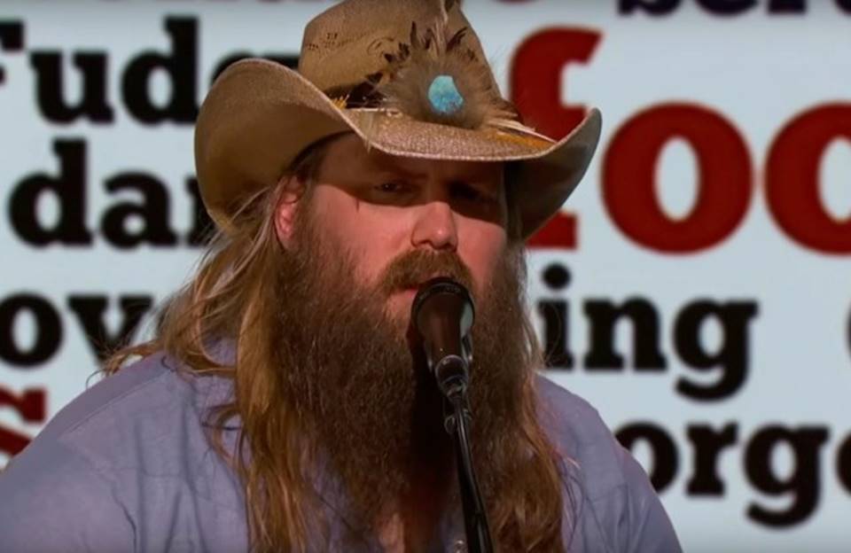 chris stapleton on Jimmy Kimmel Live!