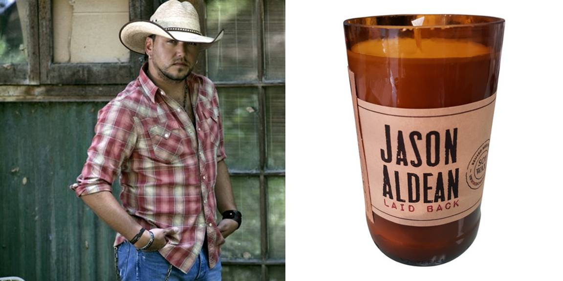 jason aldean and candle