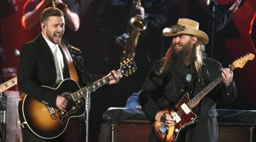 Chris Stapleton and Justin Timberlake