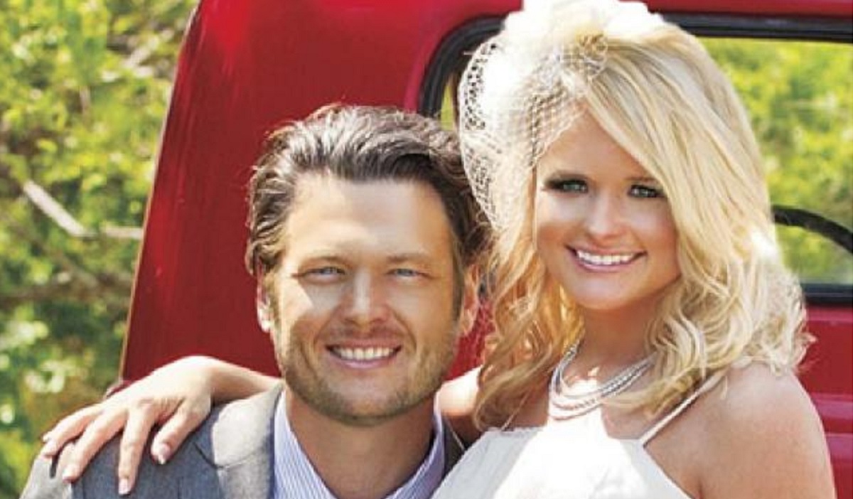 Blake Shelton Miranda Lambert Wedding Photo