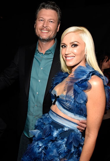 gwen stefani and blake shelton people's choice awards