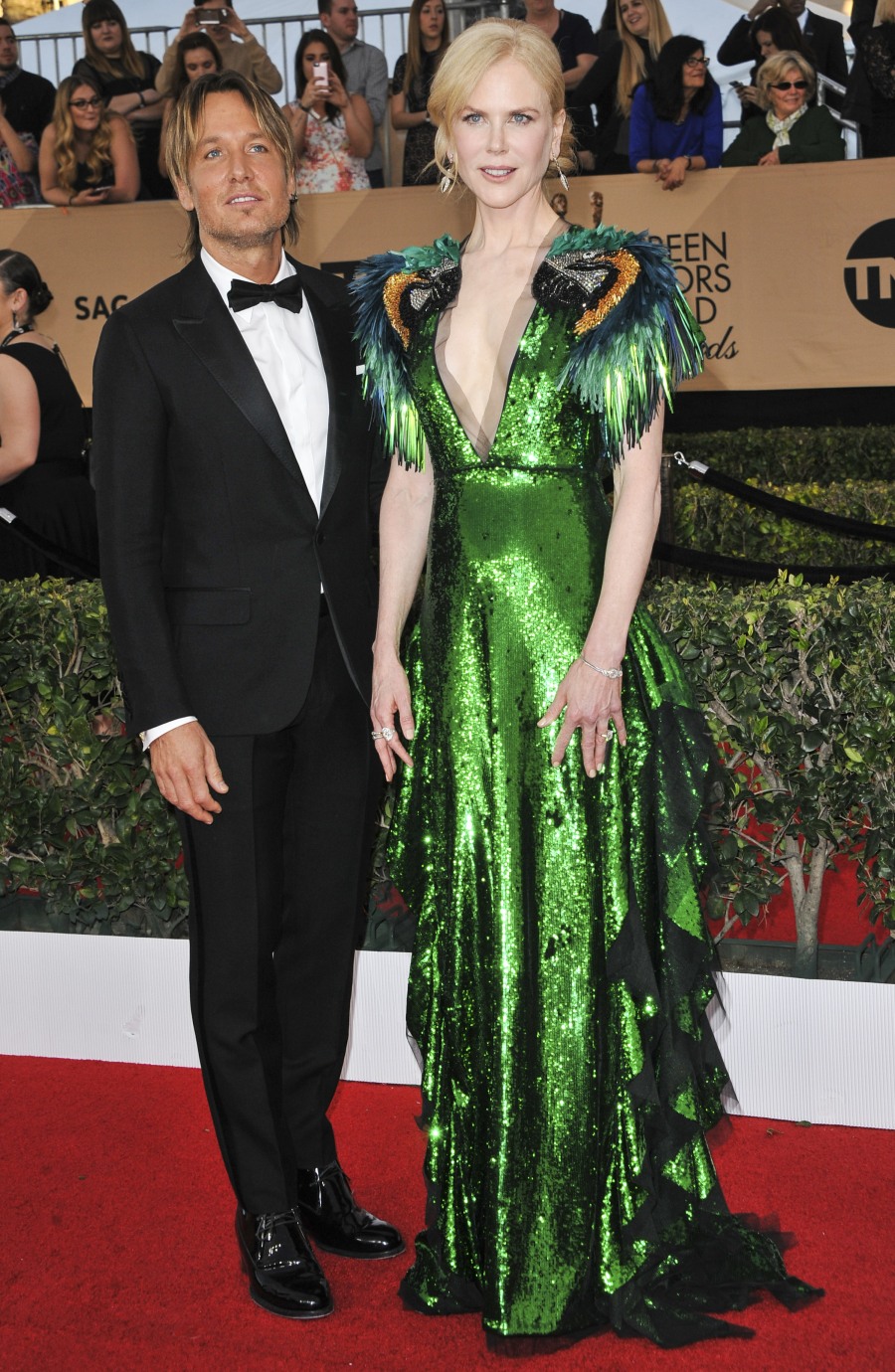 nicole kidman and keith urban sag awards