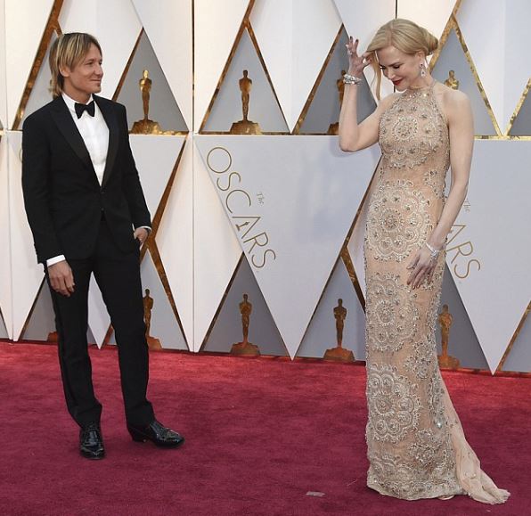 NICOLE KIDMAN KEITH URBAN OSCARS