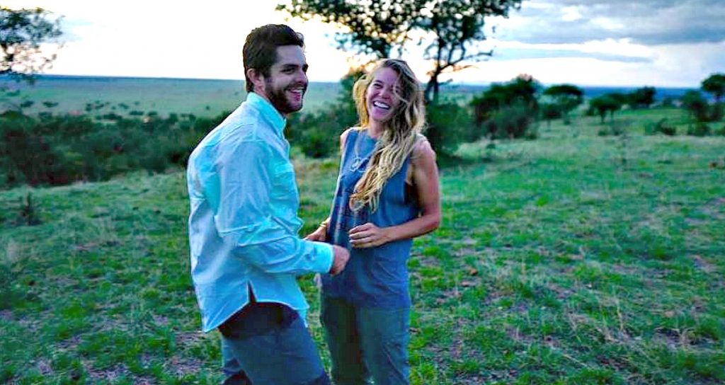 Thomas Rhett and wife