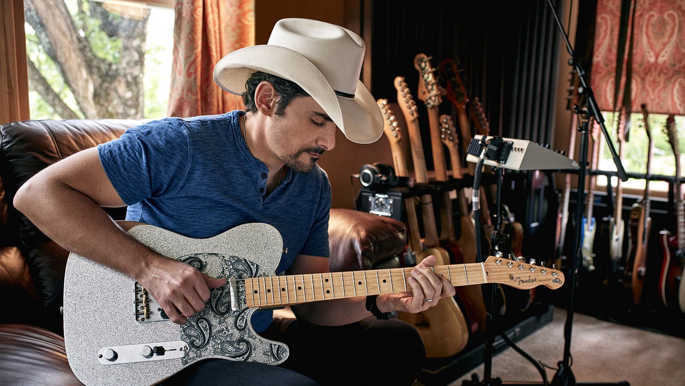 Brad Paisley Teams Up with Fender For New Guitar