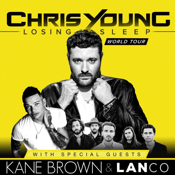 Chris Young Losing Sleep 2018 World Tour