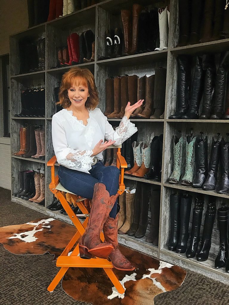Reba McEntire Shows Off Extensive Boot Collection