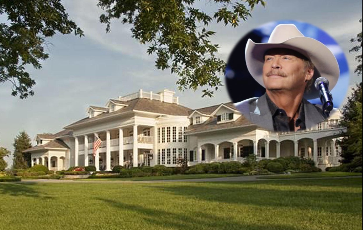 Alan Jackson's Former Tennessee Mansion is JawDropping [Video]