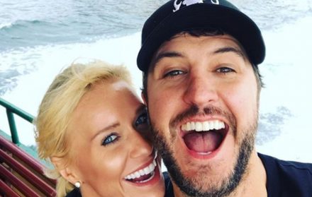 luke bryan wife caroline kids
