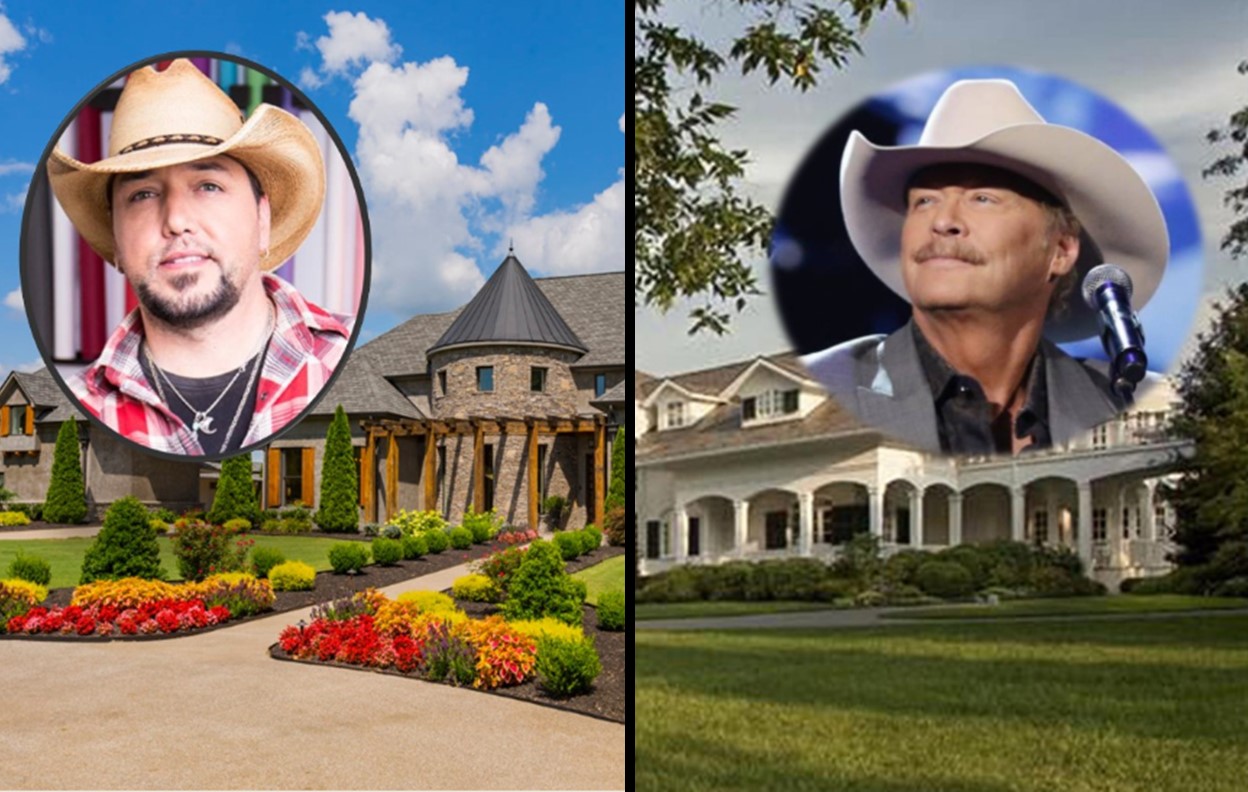 Country Music Star homes