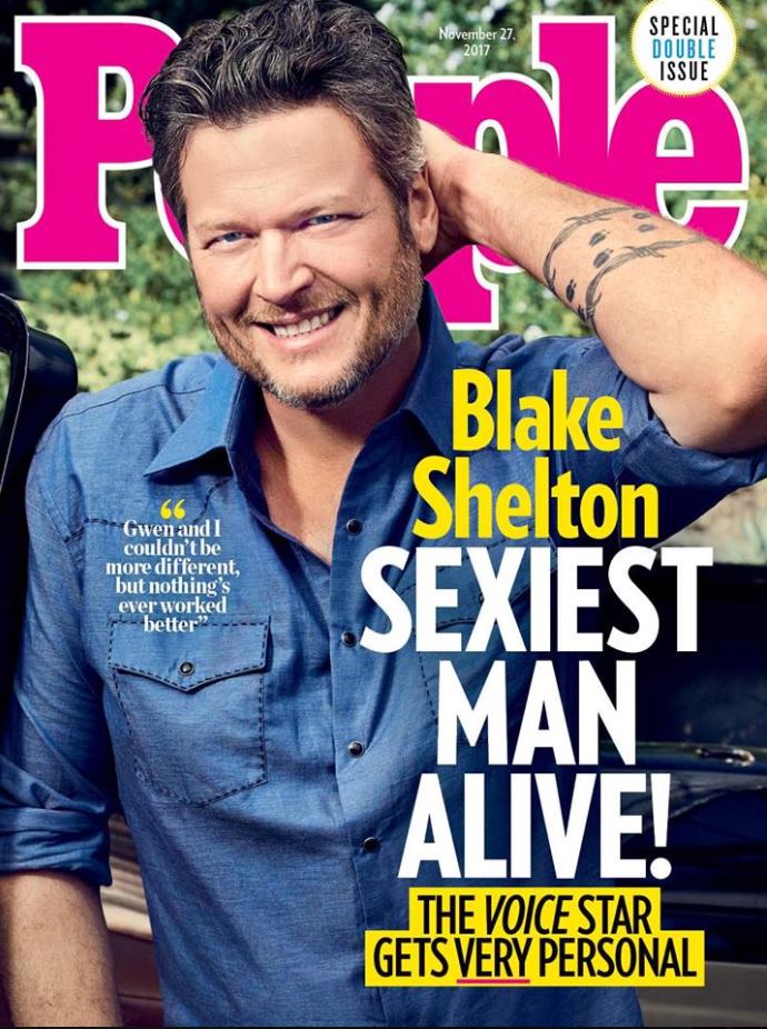 BLAKE SHELTON SEXIEST MAN ALIVE