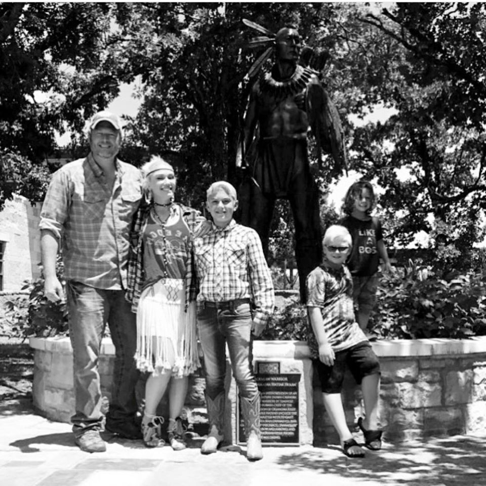 Blake Shelton and Gwen's Family