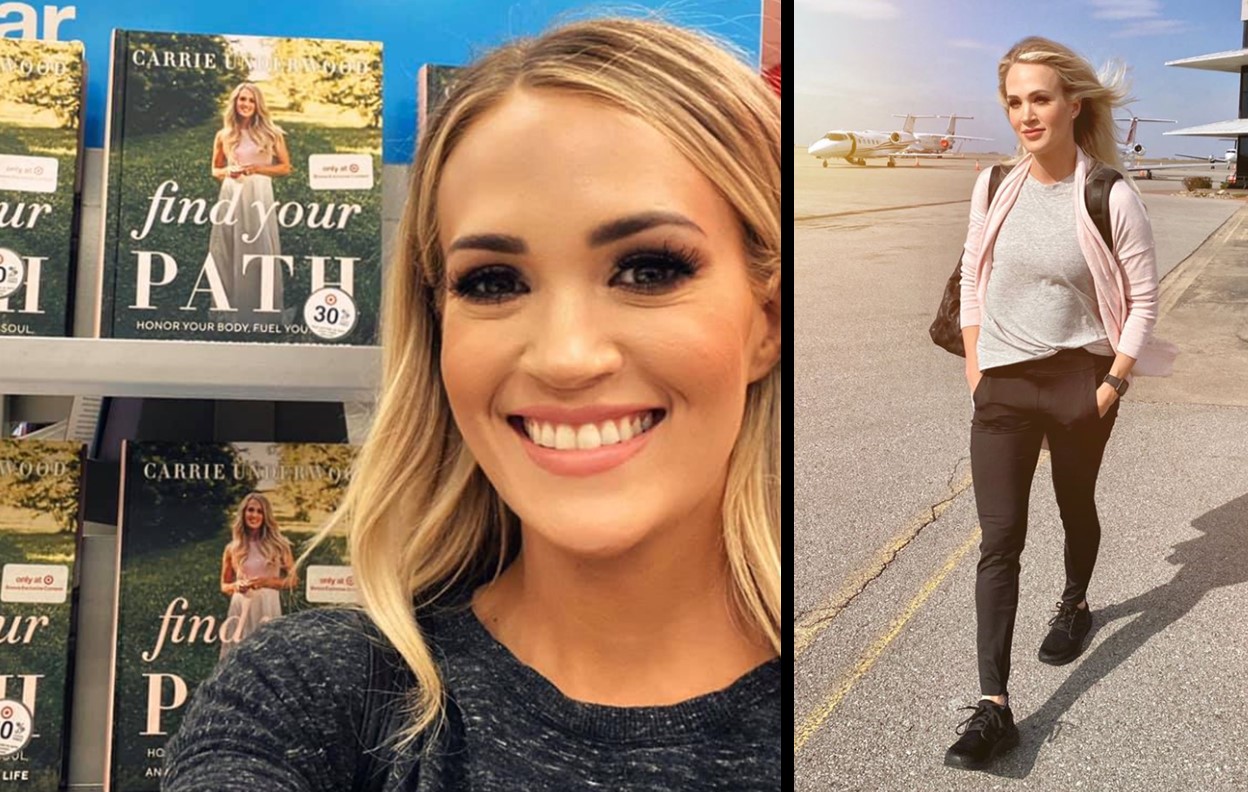 Carrie Underwood Fitness Book - Find Your Path Release Date, Info