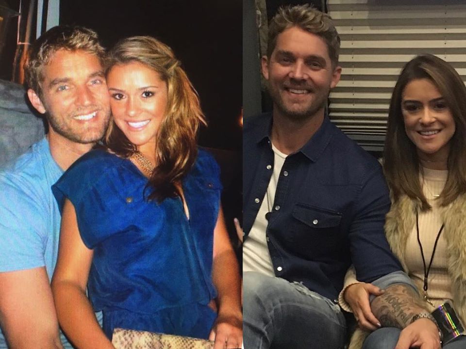 Brett Young and Taylor Mills