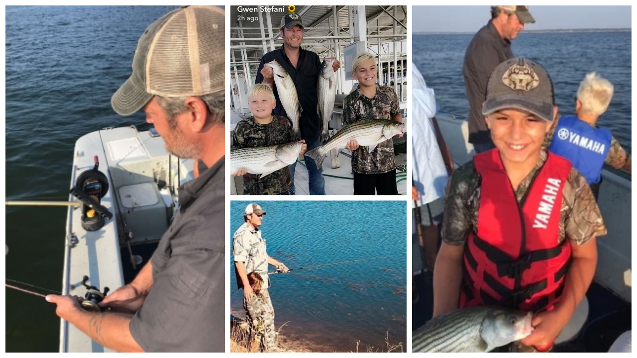 Blake Shelton Fishing