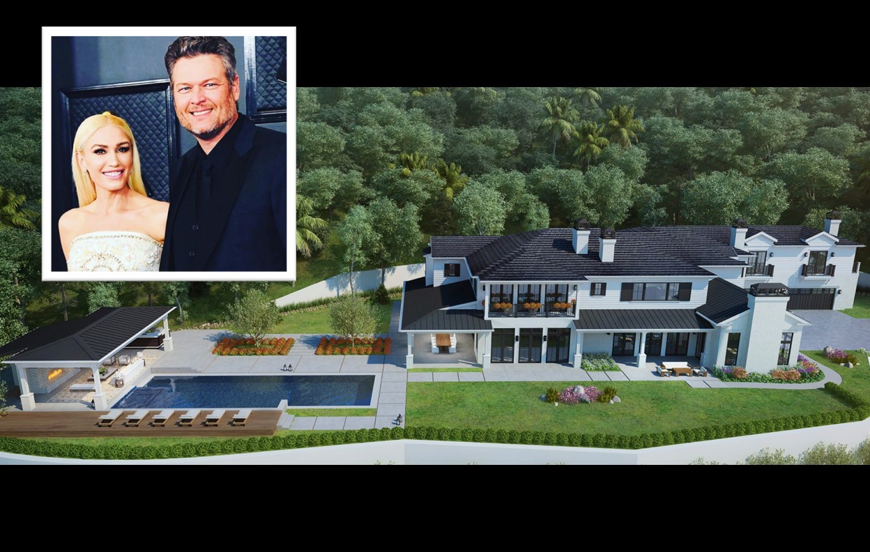 Blake Shelton and Gwen Stefani's home