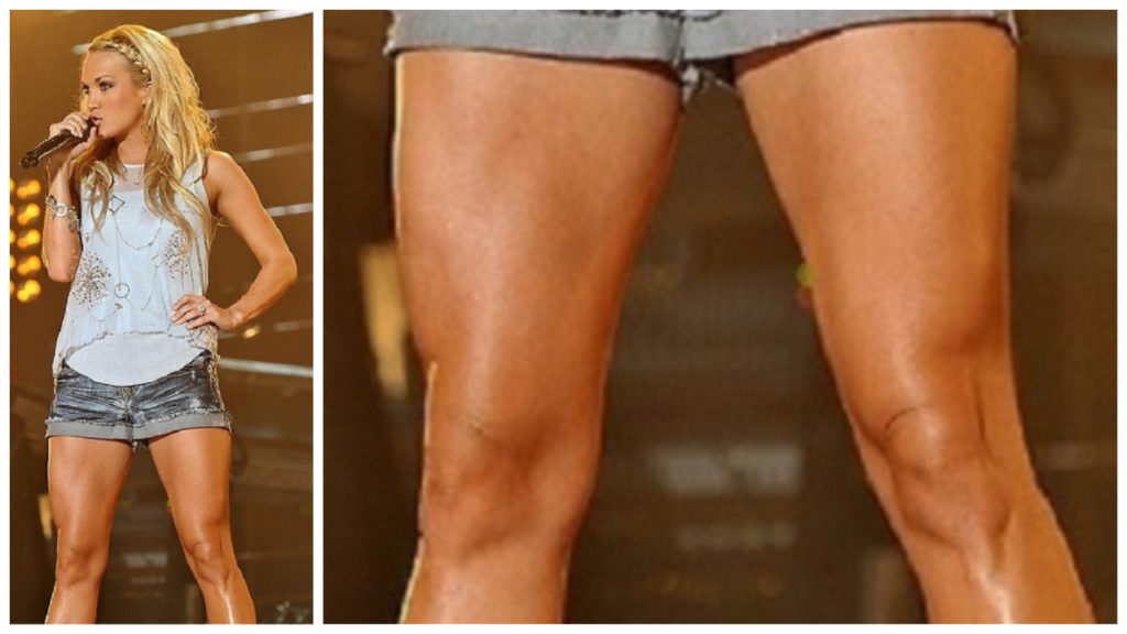 Carrie Underwood's Knees