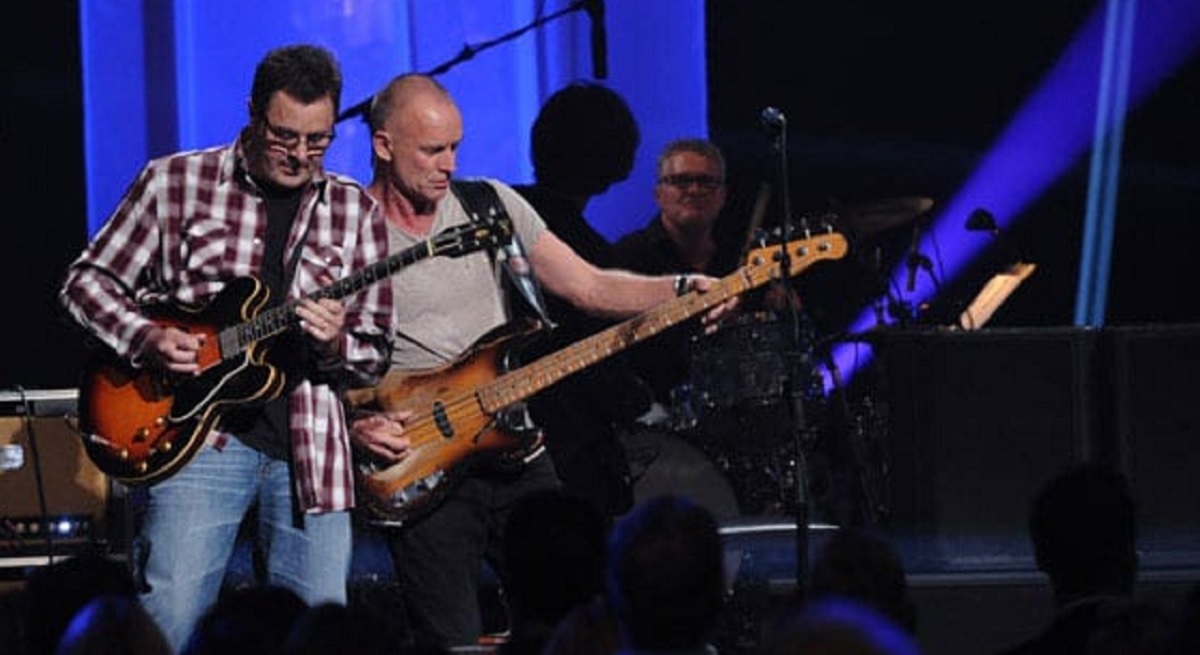 Vince Gill and Sting