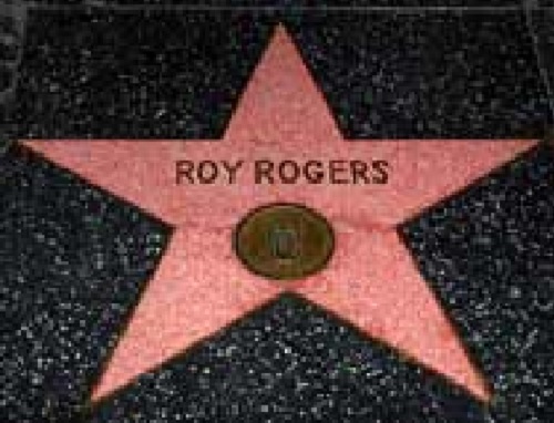 Roy Rogers Hollywood Walk of Fame
