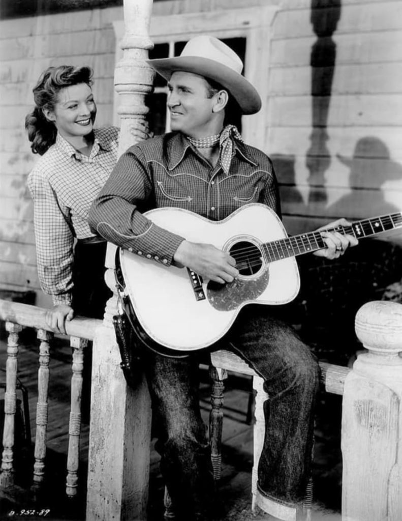 Gene Autry and Gail Davis