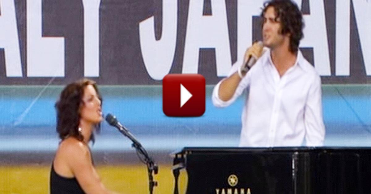 Josh Groban And Sarah McLachlan – what a great duo…