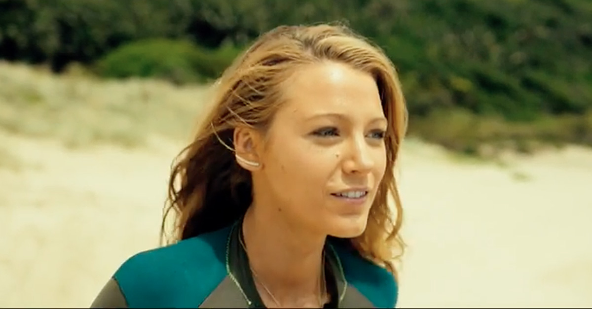 Blake Lively posts a hilarious throwback in honor of the upcoming release of The Shallows