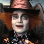 This is adorable! Johnny Depp disguises himself as the Mad Hatter at Disneyland!