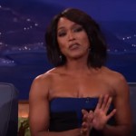 Watch Angela Bassett discuss her sex scene with Lady Gaga on Conan O'Brien Presents: Team Coco . . .