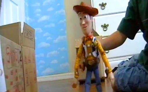 Amateur filmmakers produced a full, live action Toy Story movie with a real life Andy, complete with real life toys with strings. The film,