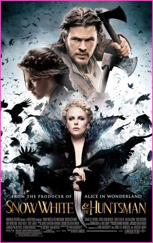 Can I get a shout out for ‘Snow White and the Huntsman?’  Who is excited for it to come out this weekend?