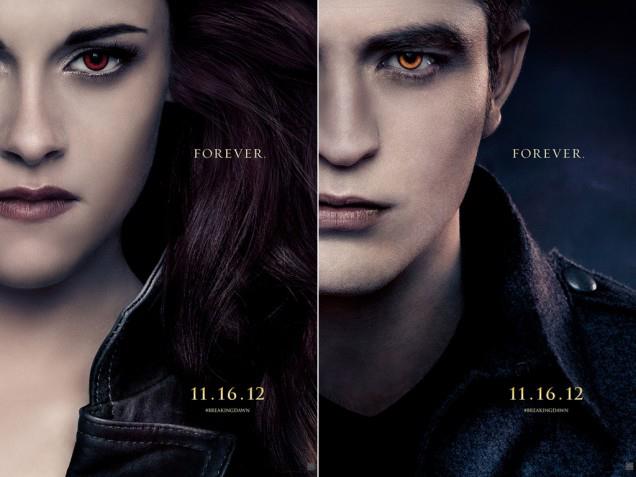 Twilight has released ‘Breaking Dawn 2’ posters! Check out those vampire eyes.