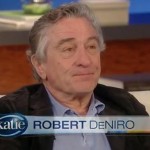 Robert De Niro broke down in tears during a TV interview with Katie Couric where he talked about his role as the father of a man with