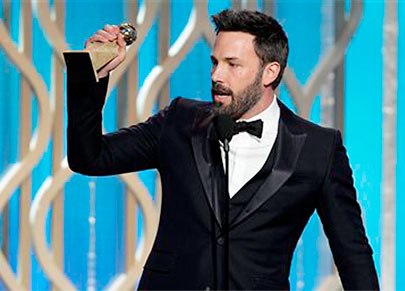 Ben Affleck wins Best Director, and his movie Argo wins Best Motion Picture in the recently concluded Golden Globe Awards, how’s that for an